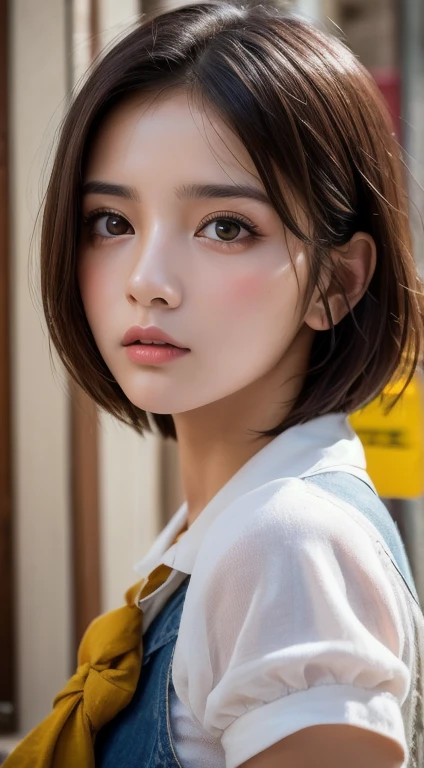 (Gaziantep:1.5), close, masterpiece, highest quality, RAW Photos, Realistic, face, Incredibly absurd, beautiful girl, cute, short hair, Depth of written boundary, High resolution, Super detailed, In detail, Very detailed, Very detailed eyes and face, Sharp pupils, Realistic students, Sharp focus, Cinema Lighting