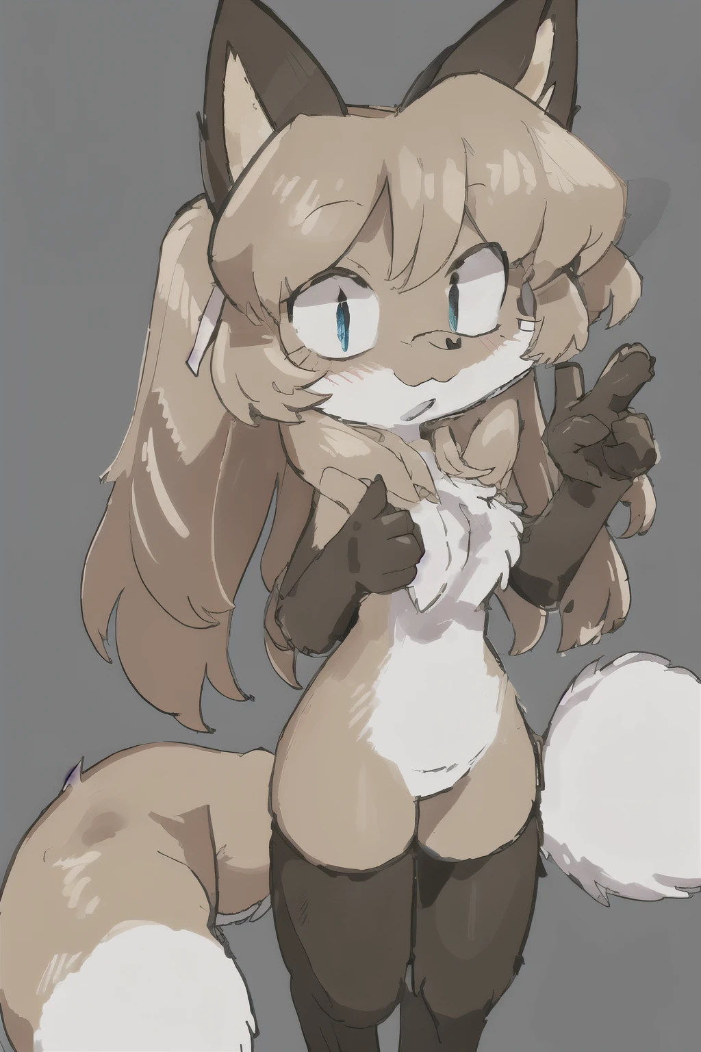 averi, fox girl,