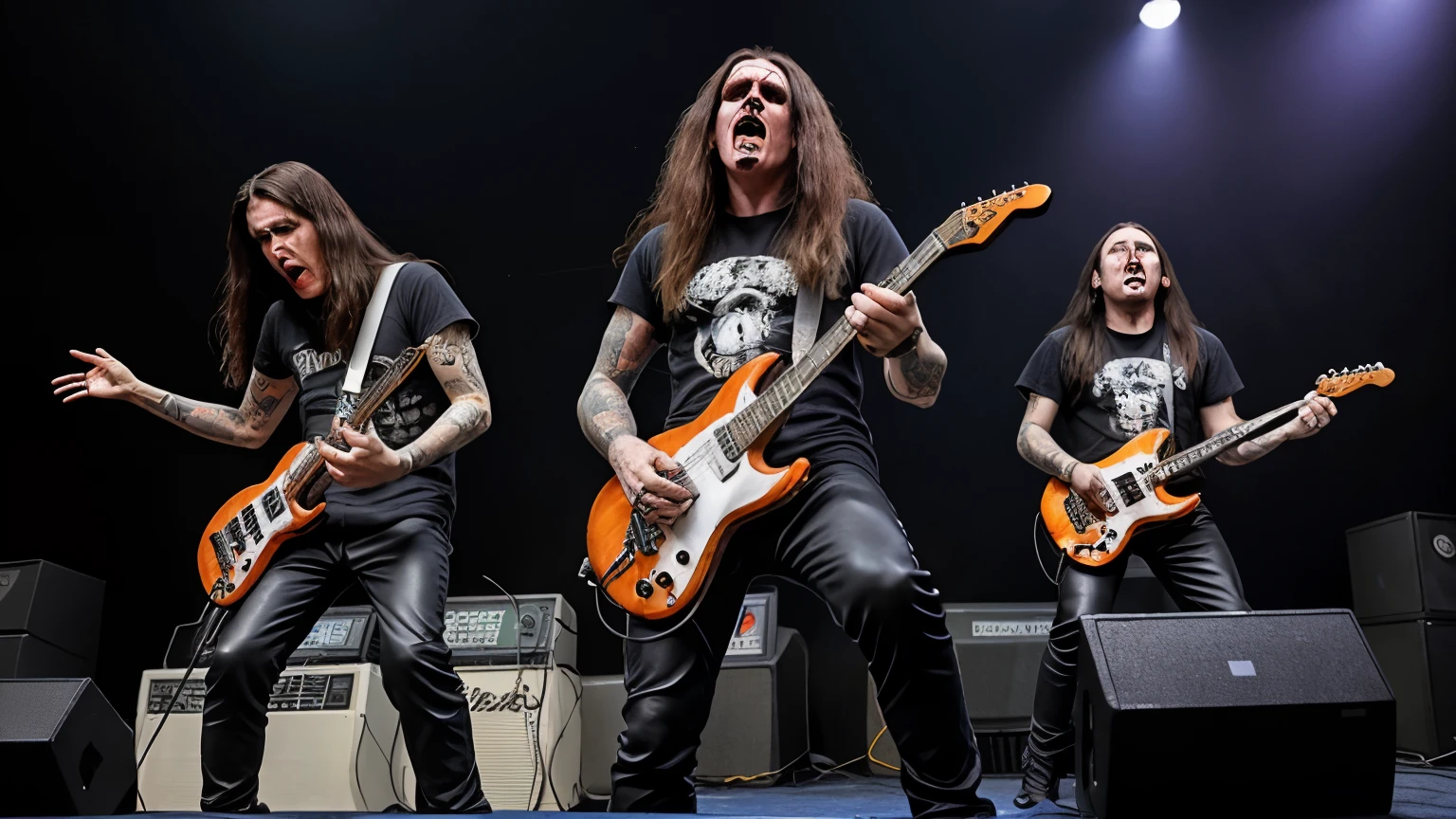 Death Metal Bands live male