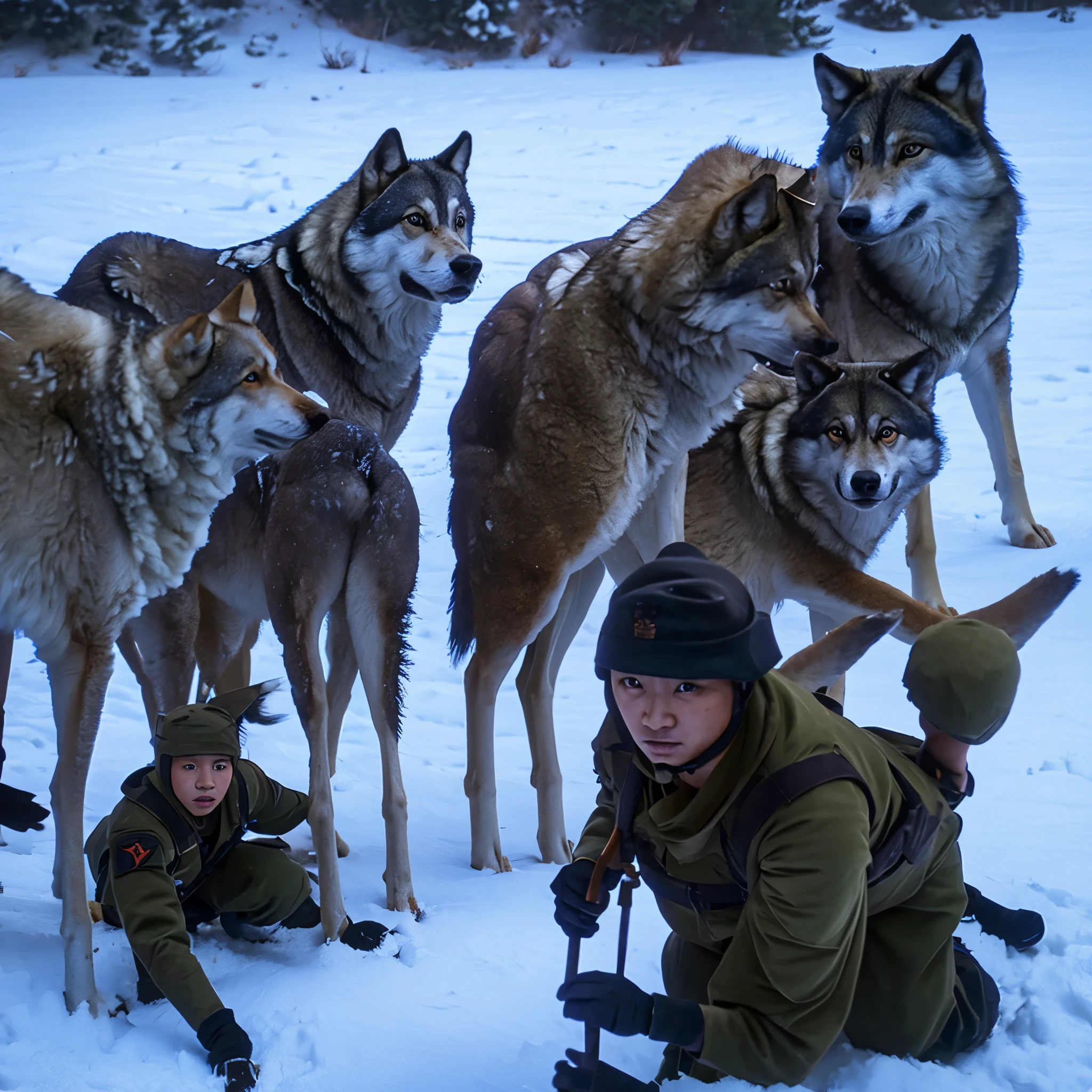Army of wolves