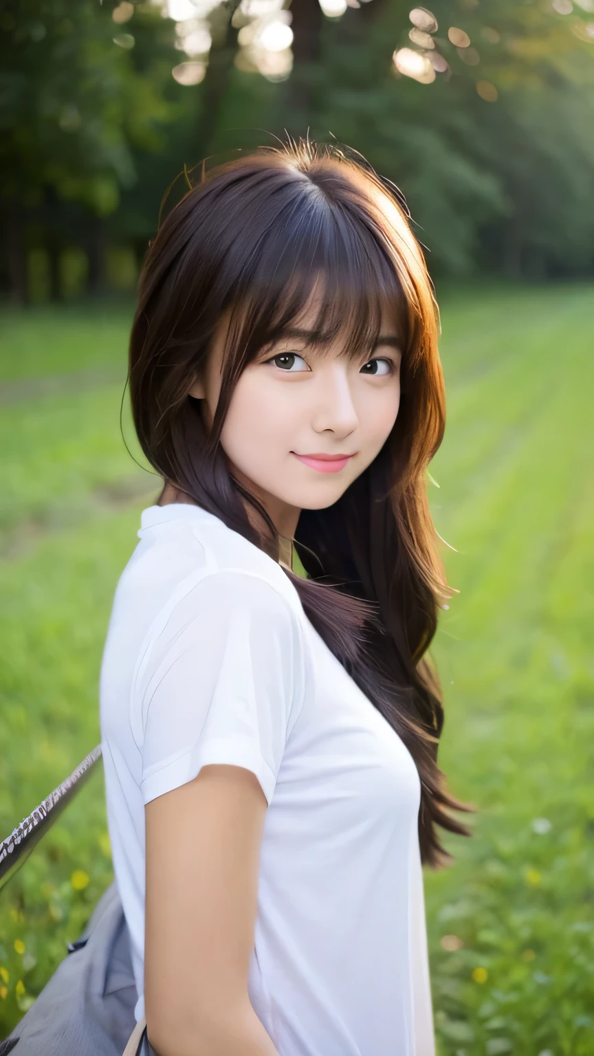 Female student Masterpiece very cute Natural atmosphere boyish 16 years old Shortcuts