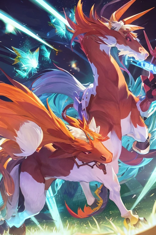 animal illustrations,mixed species,different kinds of animals,various species,diverse animals,digimon evolution,Ultimate Evolution,perfect body,ultimate body,horse,There is personification,digimon evolution,Ultimate Evolution,perfect body,ultimate body,UFO,有horse,There is personification
