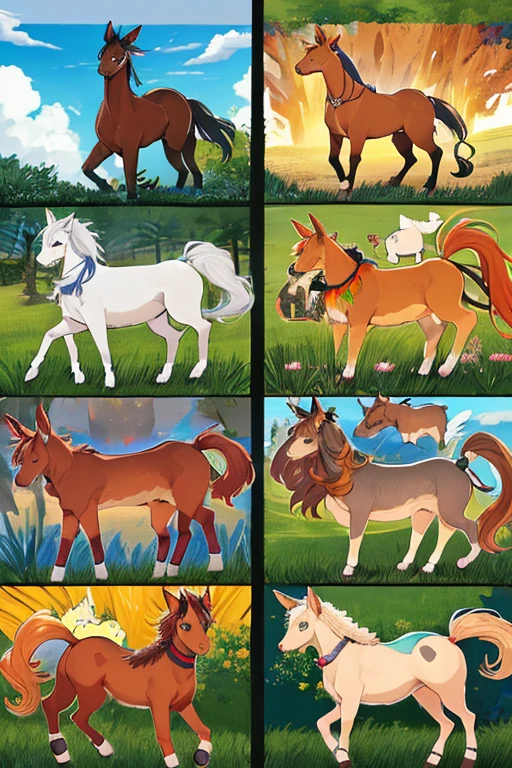 animal illustrations,mixed species,different kinds of animals,various species,diverse animals,digimon evolution,Ultimate Evolution,perfect body,ultimate body,horse,There is personification,digimon evolution,Ultimate Evolution,perfect body,ultimate body,UFO,有horse,There is personification