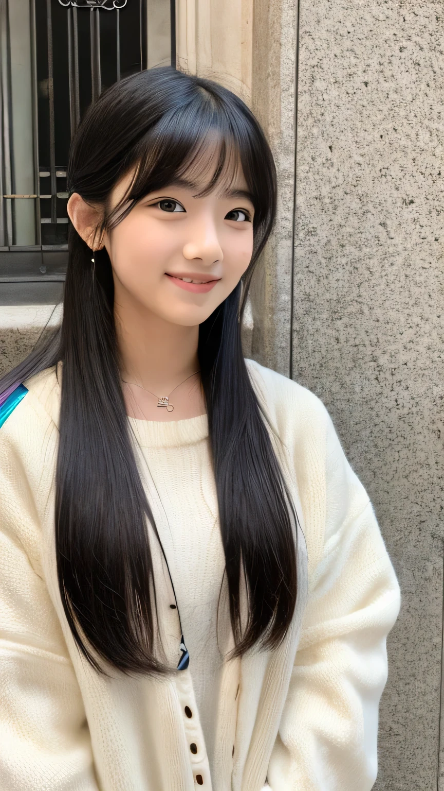 Female student　masterpiece　Very cute　Natural atmosphere　boyish　　Shortcuts　Dimples　mole