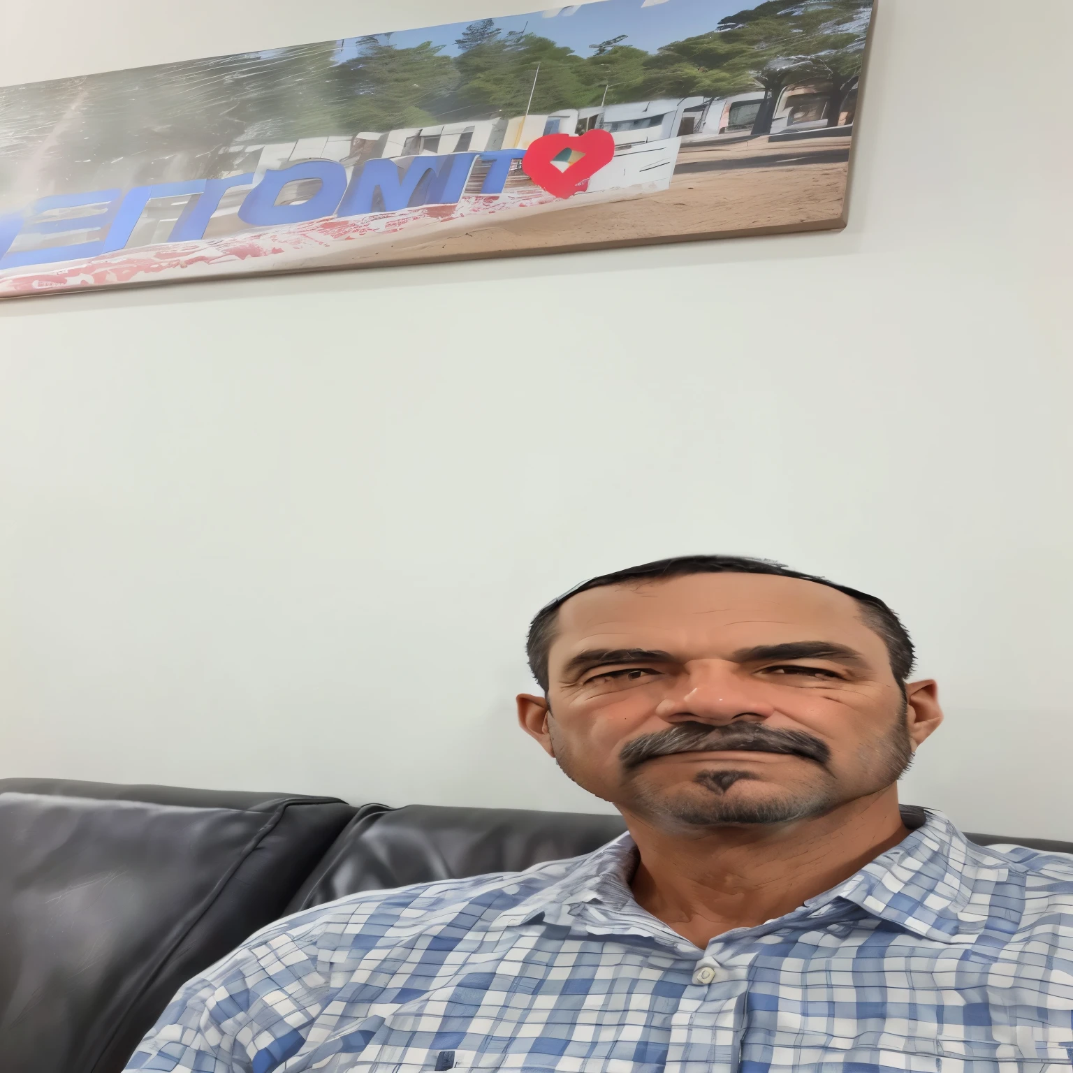 there is a man sitting on a couch with a sign above him, taken at the beginning of 2020, imagem de qualidade muito baixa, retrato falado!!!!!, headshot Foto do perfil, Homem de 4 0 anos, tirada no final de 2010, Foto do perfil, retrato falado!!!, professional Foto do perfil, (38 anos), cerca de 3 5 anos