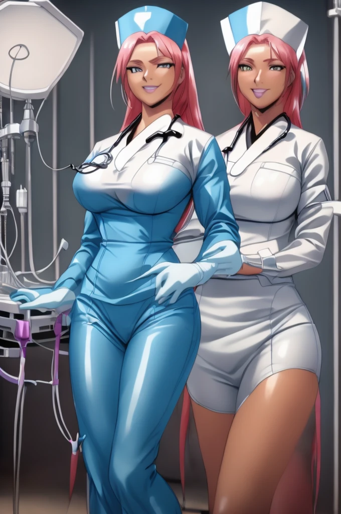 nurse uniform,hospital, latex nurse suit,nurses,busty,elbow gloves,labcoat,blonde hair woman,red eyes , gigantic ,medical instruments,asian nurse,two nurses,speculum,examination room,oversize ,big ass ,strap on, lay on table ,legs spreaded,giving birth,gyno chair , dentist,Milf,latex,black uniform,oversize breasts