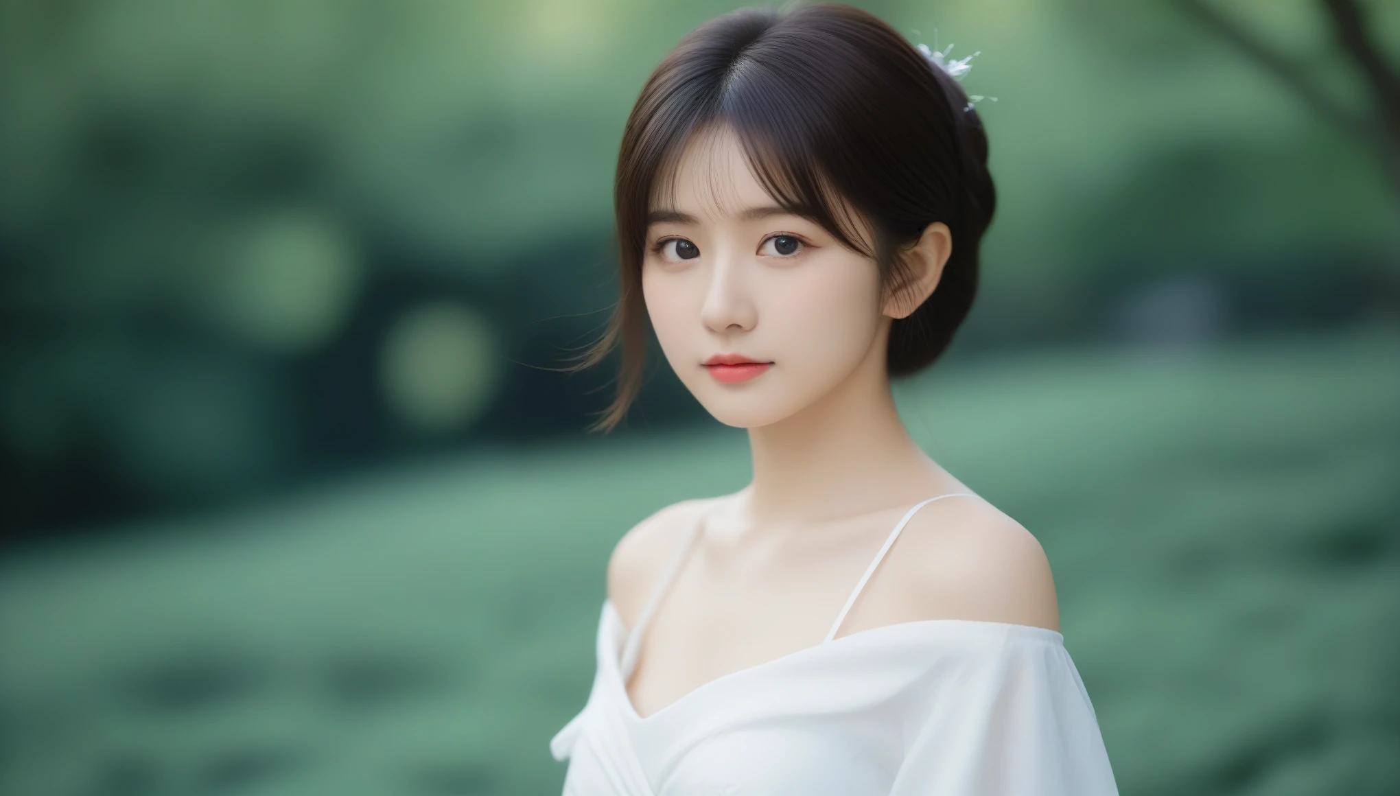 8k, Ultra-high resolution, highest quality, masterpiece, Surreal, photograph, 1 girl, (16 years old:1.3), pretty girl, Cute Face, 細部までbeautiful目, 細かくdetailedに,masterpiece,Japan Female Announcer, One girl, [ (Designed by Cliff Chan:0.7) | (William Klein:1.0) | (Augustus John:0.8) ], Awards, (gray theme:0.7) , 細身のサーミ人のPortraiture (brother:1.3) Fallen Paladin, the brother is very Cruel and [Persuasive|move], He is surrounded by the Gemini constellation, He feels very scared, He has a pixie hairstyle, the brother has a Aggressive Pirate Teal and Berry Tartan Scarf, pipe, Dramatic forest with petunias, Night Moon, Tilt Shift, Cel Shading, comfortable, 70s Science Fiction, dramatic spotlights, Macro Lens, Lomography, Layered textures, Three-part method, Blue fine eyes, Skin pores, Awards, beautiful、Dynamic pose、 Sexy pose、See through 、Looking at the audience、beauty,Long neck、Laugh a little、Please close your mouth and laugh、(((Ideal body type))),A-cup small breasts :2,、Portraiture:2、Perfect Anatomy、鮮明なdetailed、detailed、Surreal、Light and shadow,Strong light,Fashion magazine cover,Thin lips