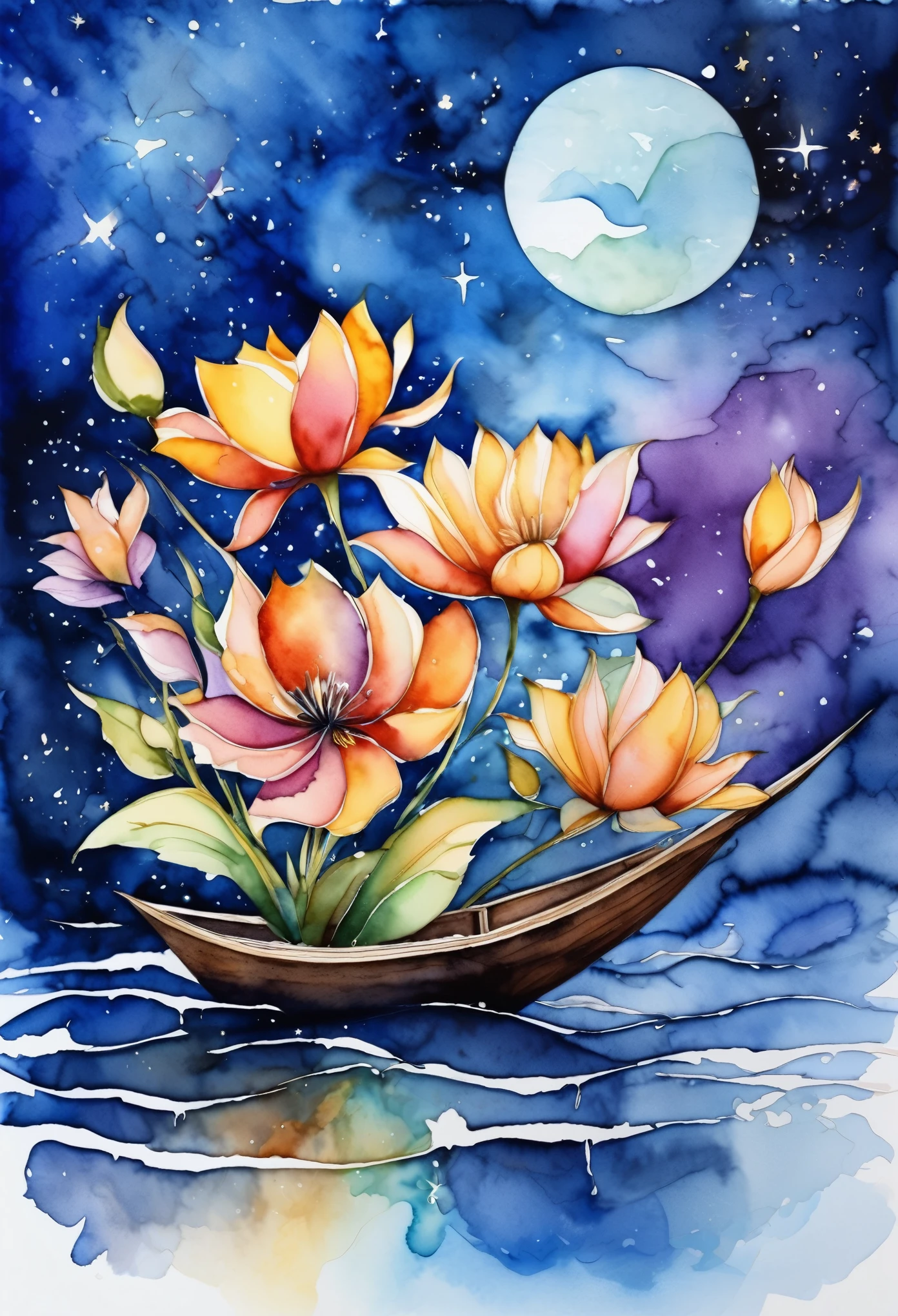 Mobius Design Flowers Watercolor, A background that transcends time, The beginning and end of Weihua, Reminiscent of the beginning of the legendary design, Facing the power of the unknown, In the distant universe, Hide the fleeting dreams in the starry sky, Stars shining on cobalt, An atmosphere of sadness and love mixed together, Only you are everything from POV perspective, Wake up and face your fate, A future beyond darkness, Fantasy weathervane, Wrong flower boat, theme: I want to see you again watercolor,