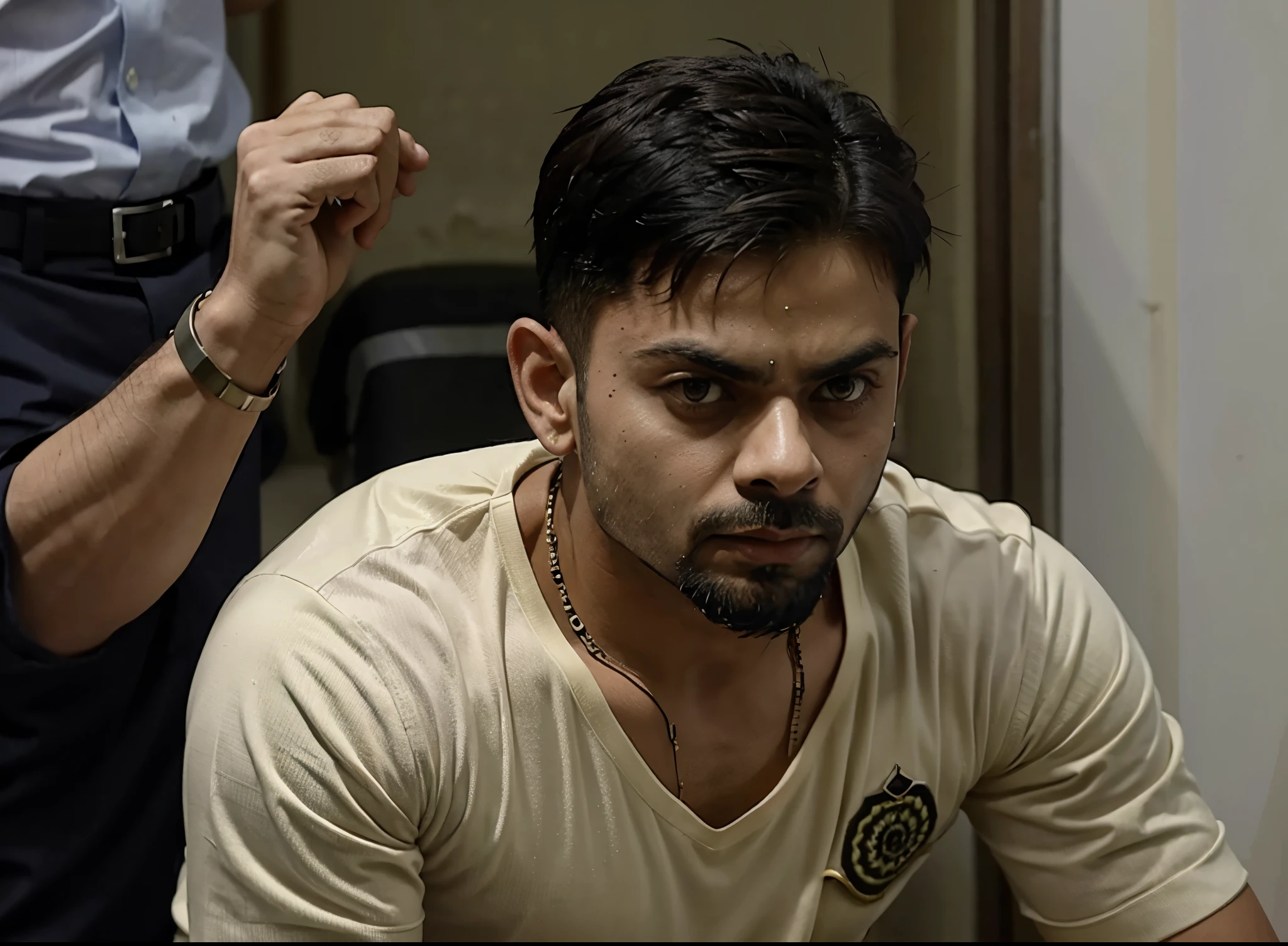 Virat Kohli is arrested by police