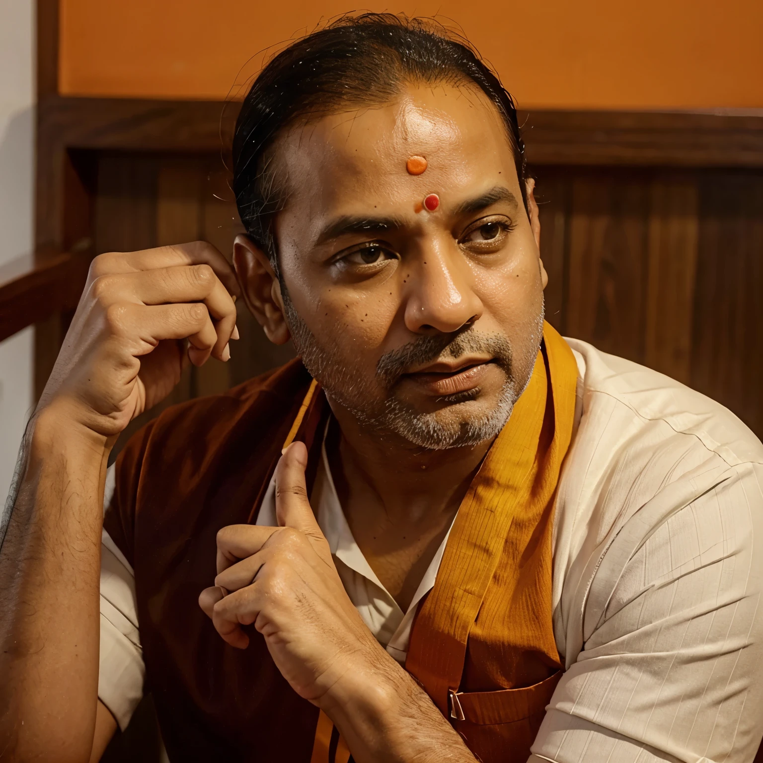 Make a video on today polotics of bjp government praises. With photo of modi amit sah anf yogi adityanath