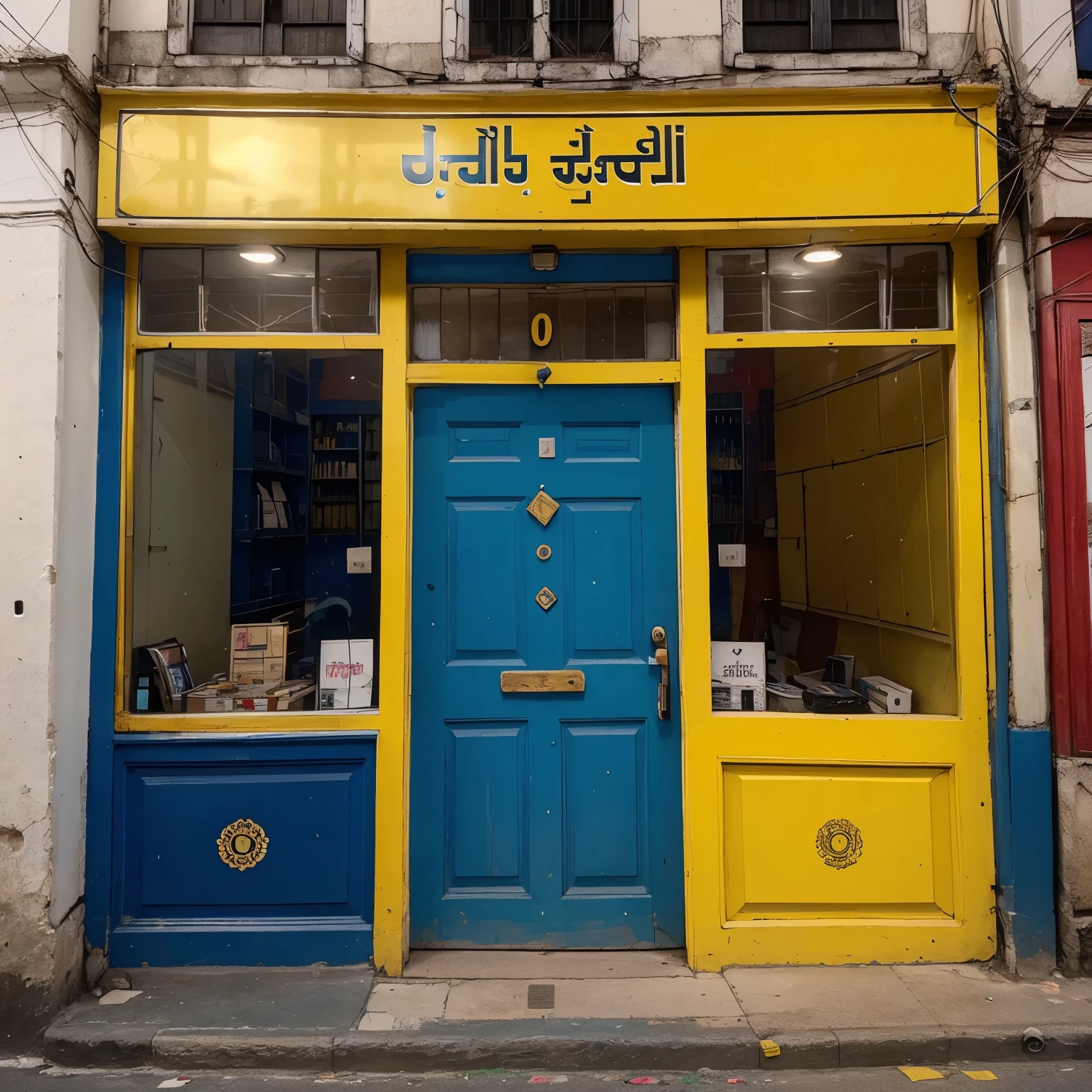 I want to creat template for my shop which name is Raj Mobile Shop and we selling new phones on 0% EMI my address is Gainsari bazar near police chauki
Just creat a template