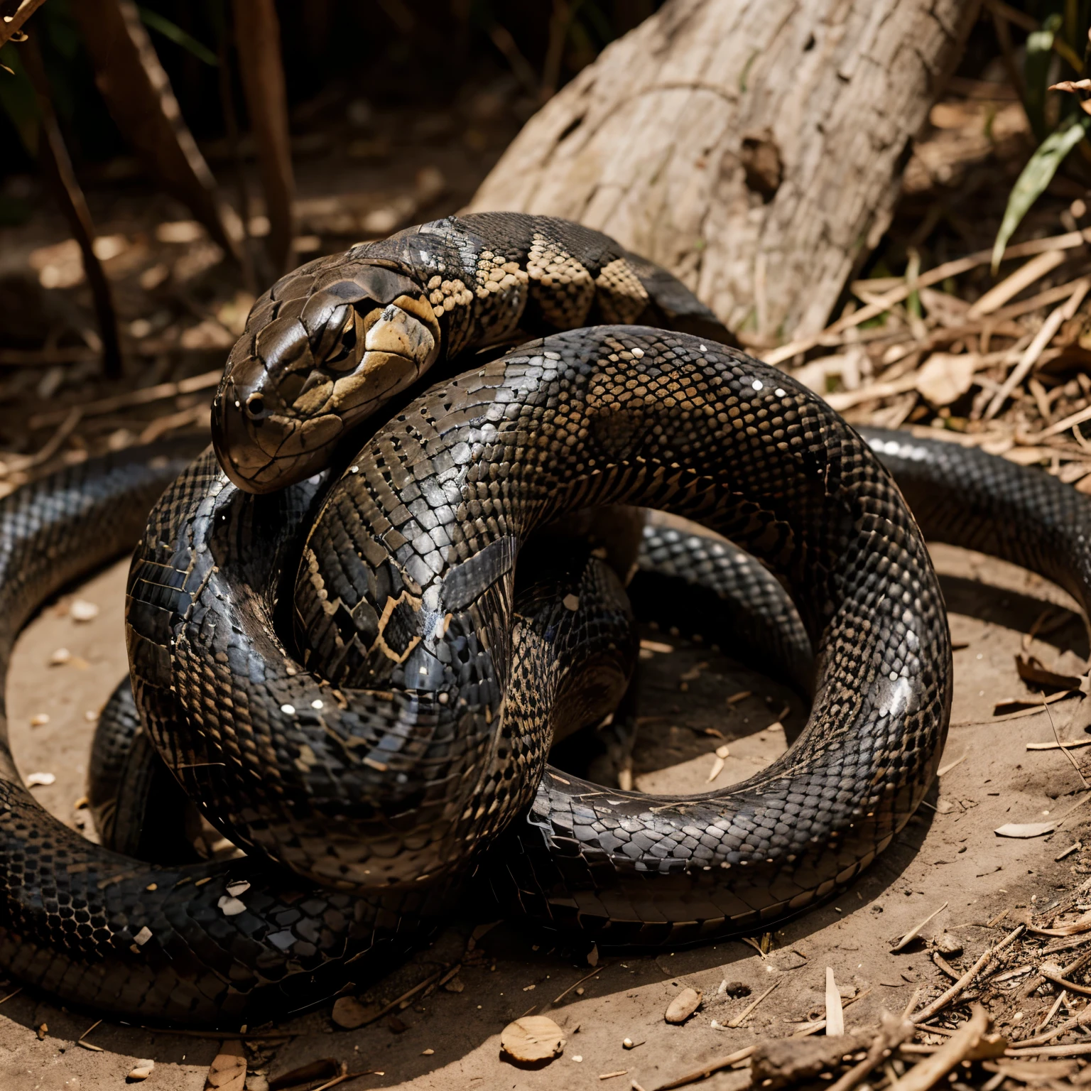 Mr. King cobra snake