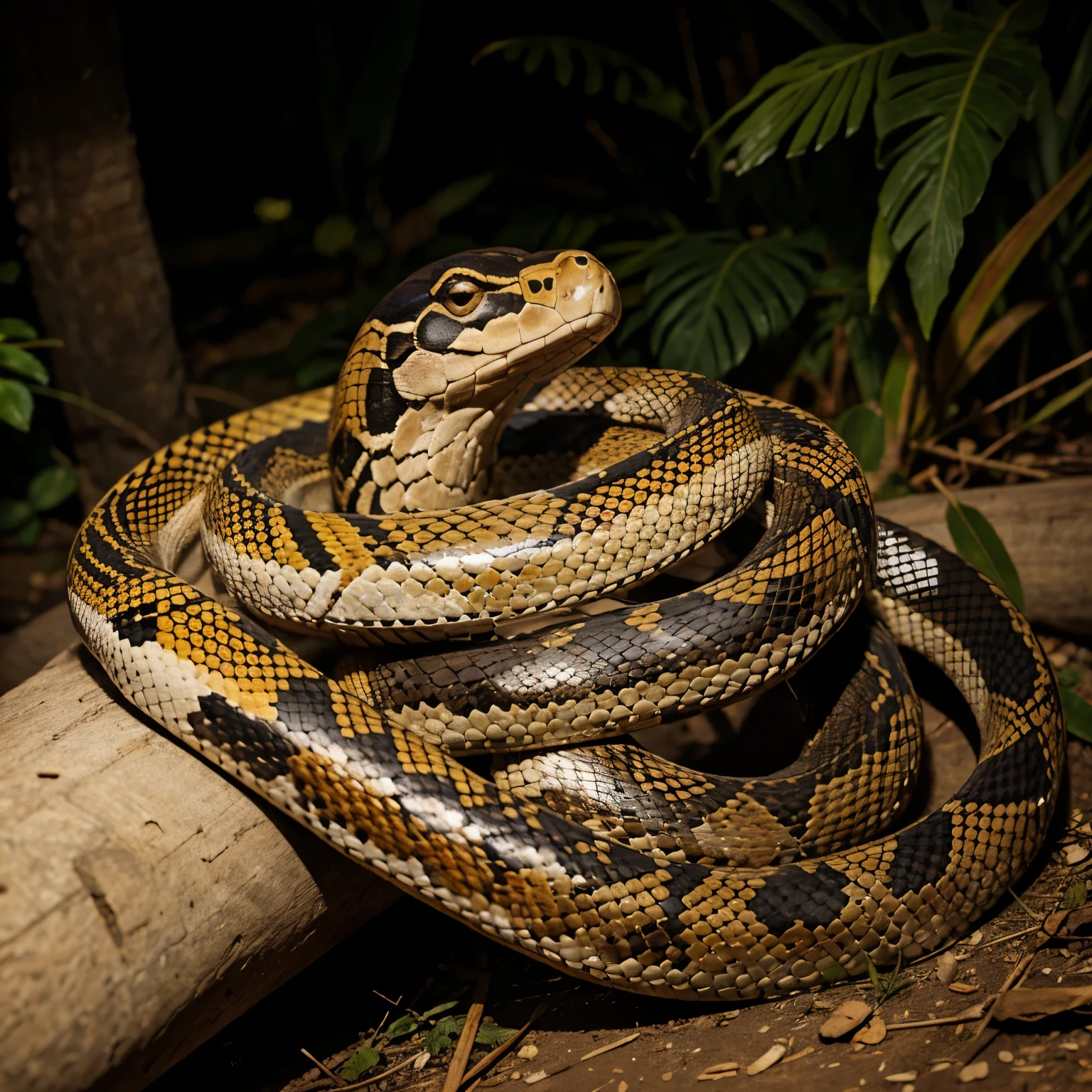 Mr. King cobra snake
