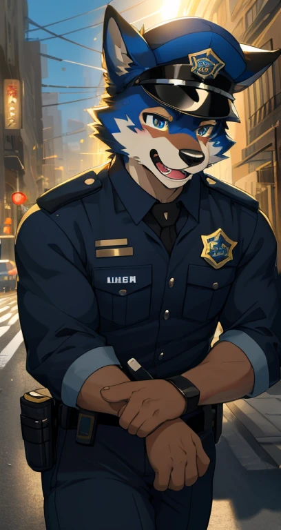 top quality, best quality, highres, masterpiece, super high resolution, detailed background, street, gasping for air(super handsome boys, dog)police officer, swat, police uniform, 6+boys, 6+girls, absurdres(highly detailed beautiful face and eyes)perfect anatomy, good lighting, volumetric lighting, cinematic shadow(kemono, furry anthro), 