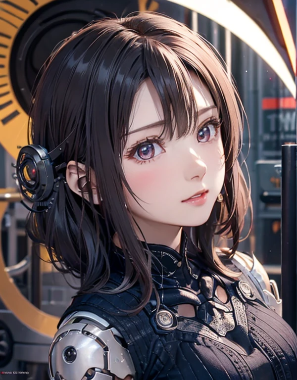 (((Tabletop))), ((((highest quality)))), ((((Super detailed))), (High quality CG illustration), ((Very delicate and beautiful face)),(Cute and delicate face ), Cinematic Light, ((1 Mechanical Girl)), alone, whole body, (Machine made joints: 1.4),...