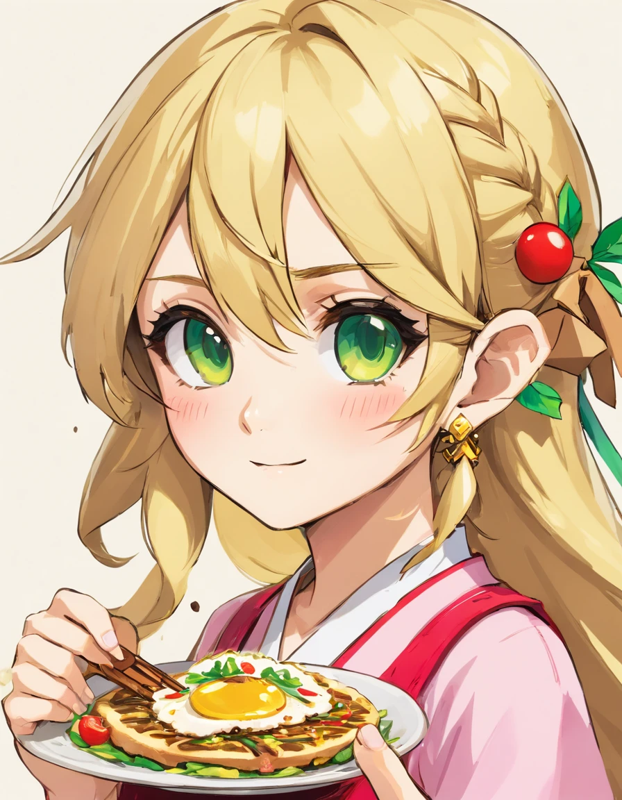 Okonomiyaki　Glasses　woman