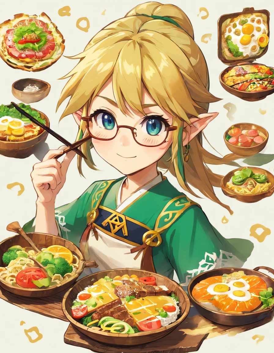 Okonomiyaki Glasses woman