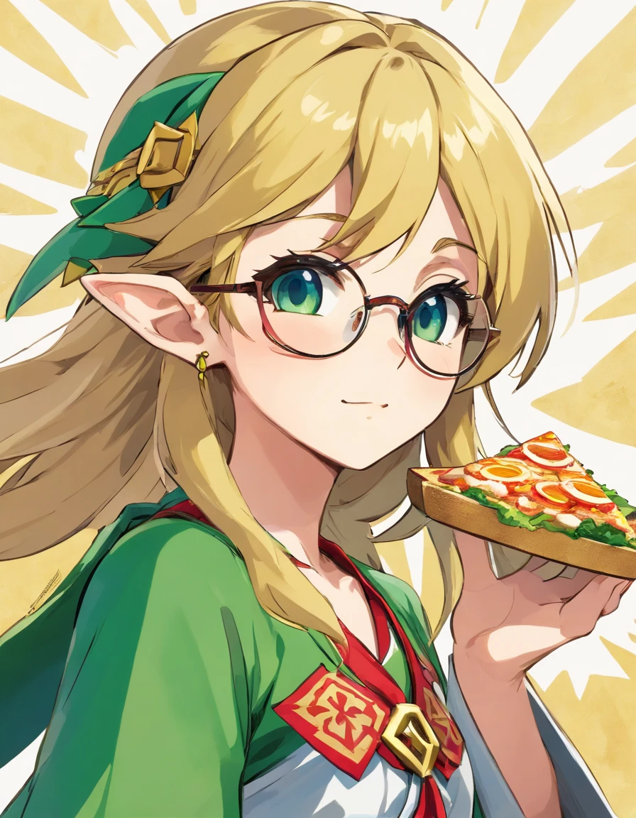 Okonomiyaki　Glasses　woman