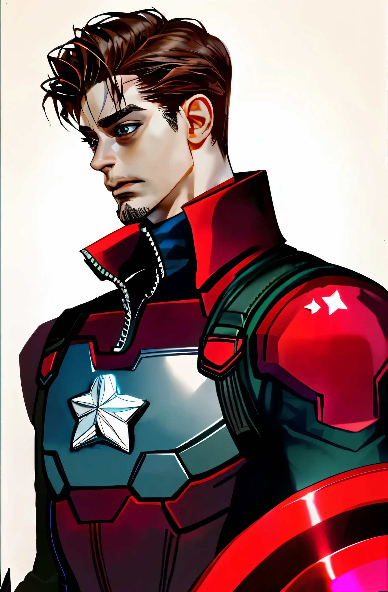 Captain America&#39;s five-pointed star
