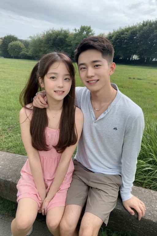 Brother and sister photo