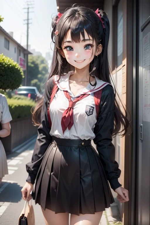 One girl、、、A smile、