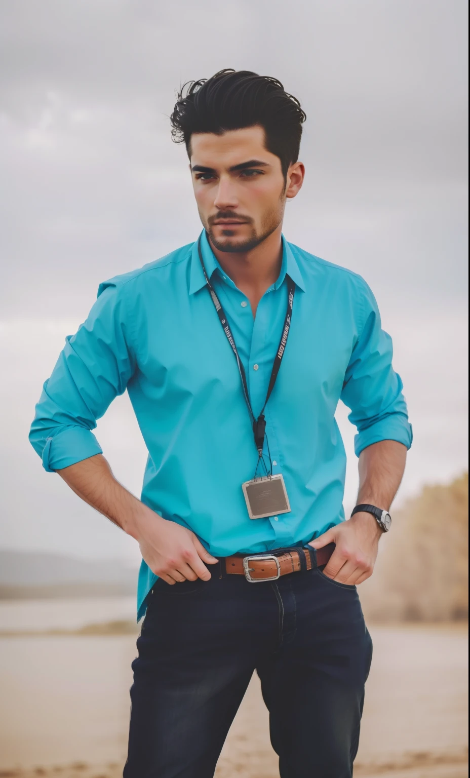 full body shot,(35mmstyle:1.1),analog style,masterpiece,raw,of a (cowboy man:1.10),(detailed eyes:1.10),Exaggeration,Dark Aesthetic,Nostalgiacore,Backlight,light rays magical lighting beams,dust in beam,moody lighting,dark color,Dark Aesthetic,'dark,ominous,haunting,forboding,gloomy,stormy,sinister,shadowy,harrowing',detailed eyes,high detail,realistic,detailed face,insane detail,cinematic shot,cinematic light,strong wind,dynamic pose,RAW,canon r6,wide shot,sharp,dramatic lights,dark,film grain,HDR,realistic skin, pores on skin,depth of field