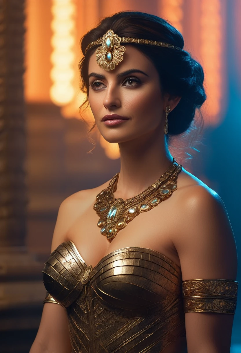 cinematic photo highly detailed (((ohwx woman))) as an elegant goddess, Big Breasts, beautiful symmetrical face, digital painting, artstation, concept art, smooth, clear focus, illustration, greg rutkowski, artgerm, global lighting, detailed and fantasy . 35mm photograph, film, bokeh, professional, 4k, highly detailed