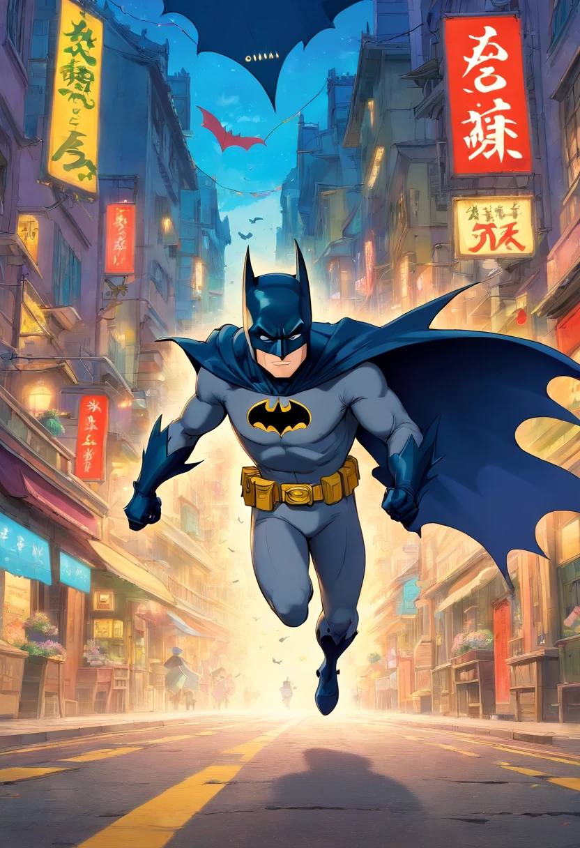 Batman running