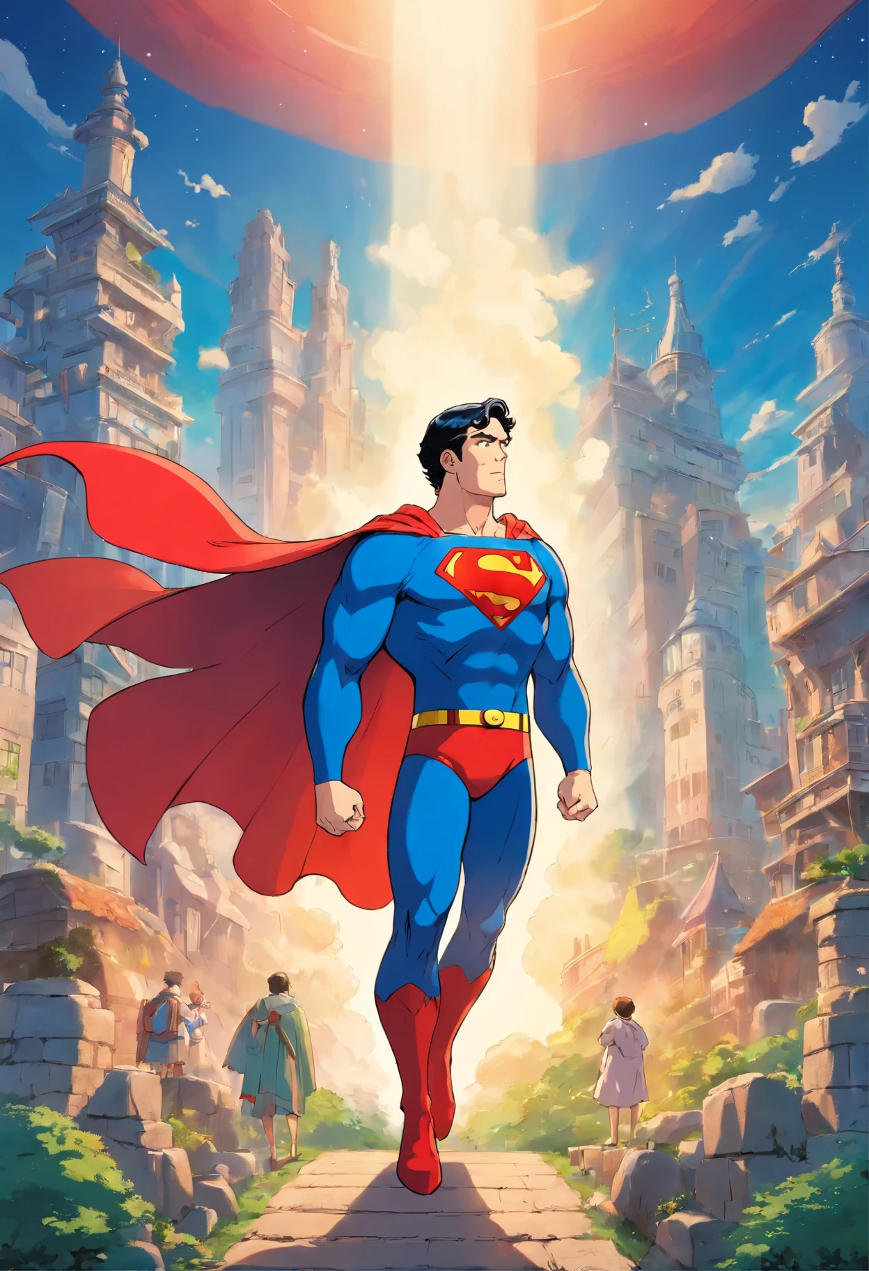 Superman stand up 