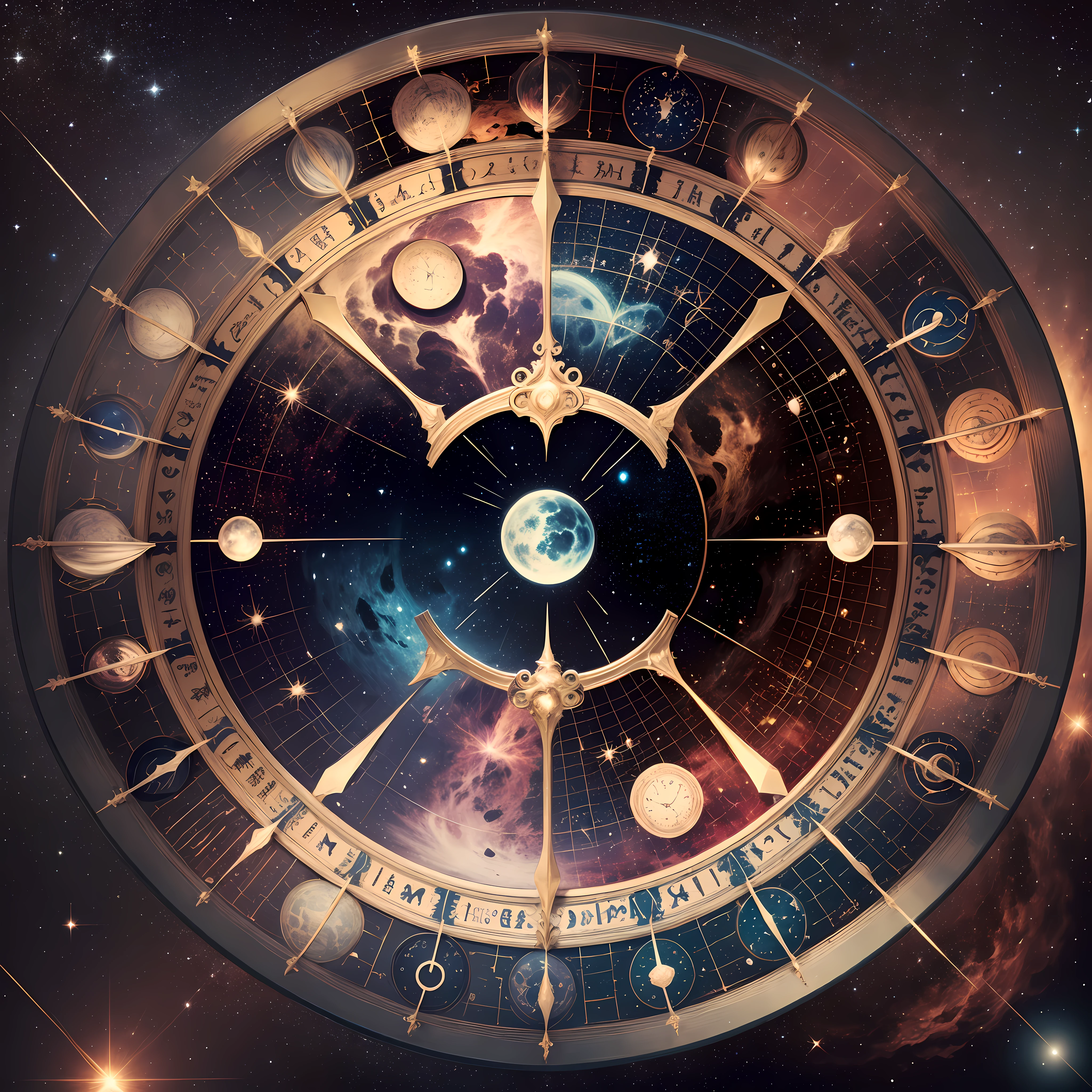Astrological sign of [scorpius], shield in beautiful colors, intricate detail, cosmic photography --auto --s2