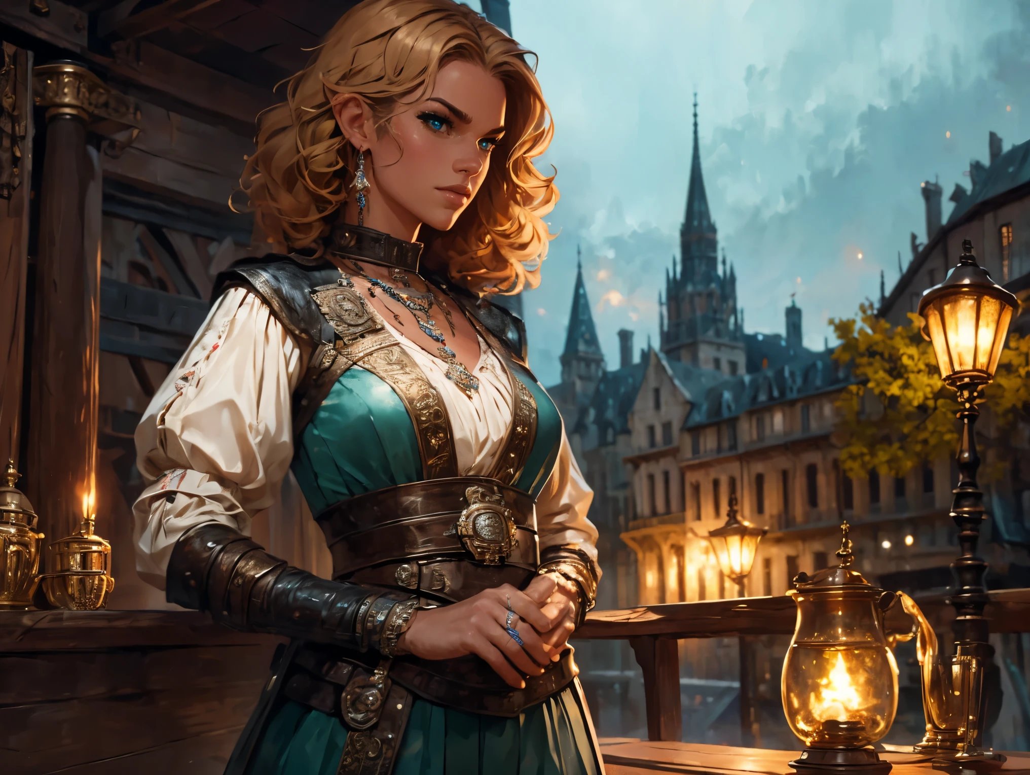 a handsome young woman on Zendaya, she is bathing in a medieval wooden batthub, she has short blond hair, she has mysterious runes all over her body, French Renaissance painting style, cinematic, fantasy illustration, that showcases the best quality,4k,8k,highres,masterpiece:1.2,ultra-detailed,realistic:1.37,HDR,studio lighting,ultra-fine painting,sharp focus,physically-based rendering,extreme detail description,professional,vivid colors,bokeh,colorful and vibrant atmosphere