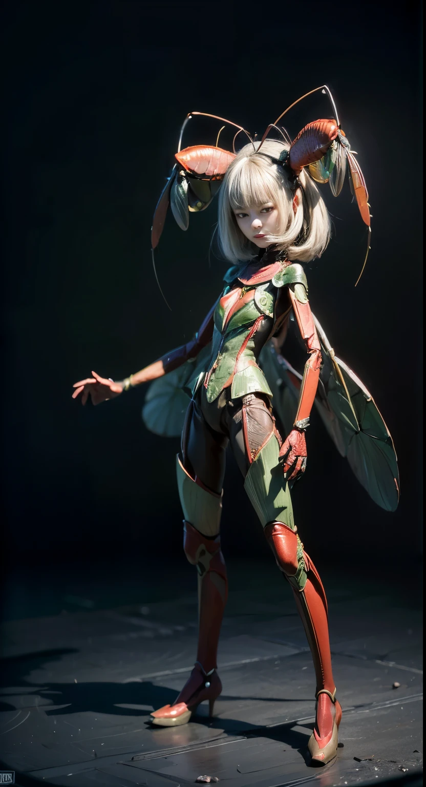 (high resolution,masterpiece,best quality,extremely detailed CG,), realistic, photo, amazing fine details, all intricate, gloss and shiny,awesome many layers, 8k wall paper, 3d, kawaii, ( solo:1.4), perfect female proportion,villainess, (fusion of Mantis and lady:1.4), (Mantis form lady:1.2), (Mantis lady:1.2), (fusion:1.2), (solo:1.4), (evil smile:1.2), muscular, abs, (Mantis exoskeleton bio insect suit:1.4), (Mantis red exoskeleton bio insect armor:1.2), (red Mantis antennae:1.3),