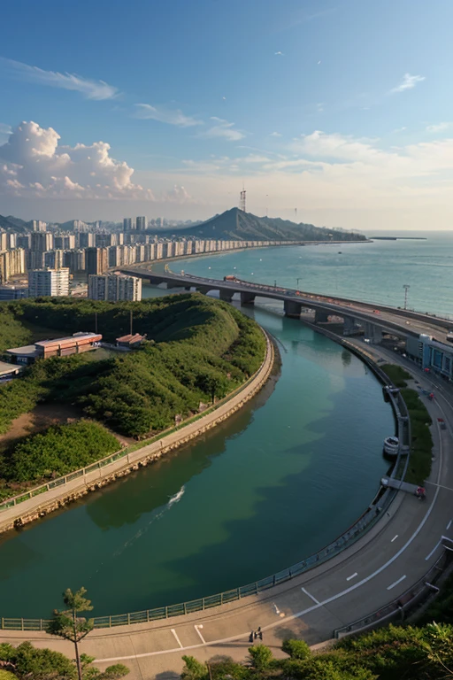 korea, East Sea, Samcheok city, Like an anime, I'll tell you the route, so number it and draw it., Sol Makguksu, Samcheok Marine Cable Car Jangho Station Entrance, Praise of Yonghwa, Samcheok Jungang Market, Tayo Caravan