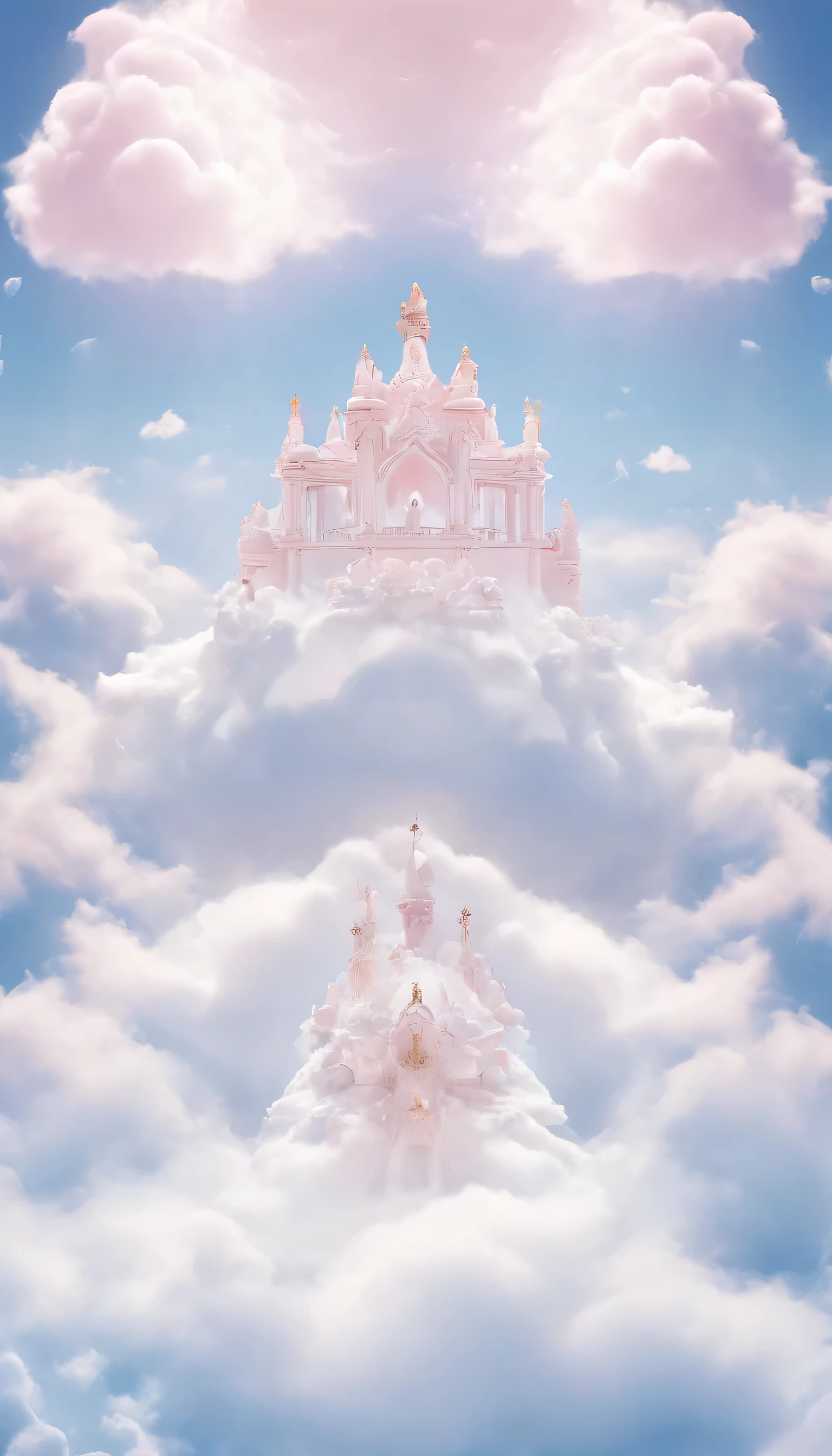 White Cloud Fairyland, dream-likeロマンチック, Dream-like atmosphere and drama, So magical and dream-like, dream-likeシーン, heaven pink, On the cloud, The sky is pink, heaven, White Cloud Fairyland, Fantastic and dream-like atmosphere, dream-like、Fantastic, Music video stills