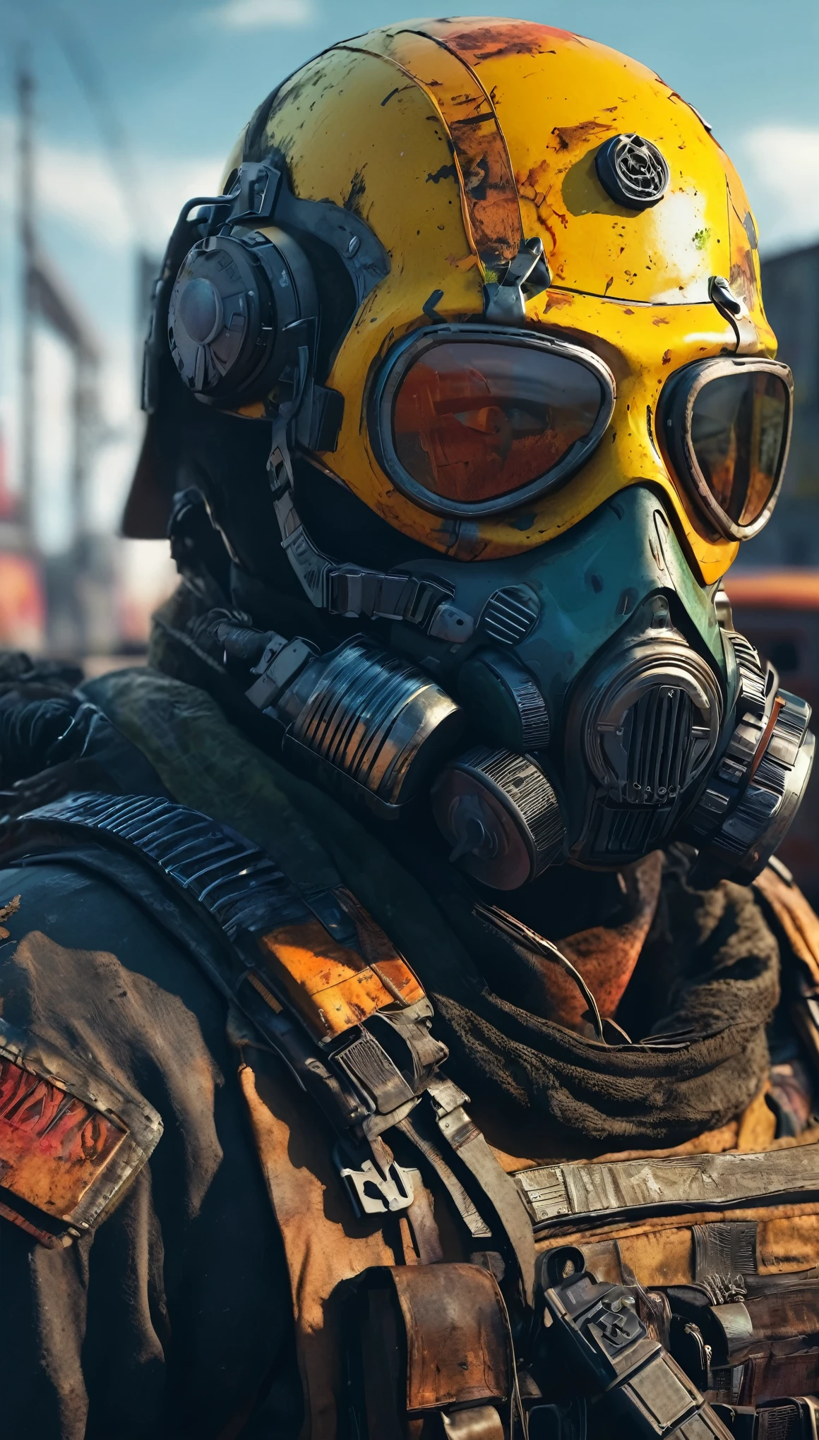 create an image demonstrating the style of ((Avant Apocalypse)) style, hyper realism, 8k high definition, vibrant colors, sharp focus, insanely detailed