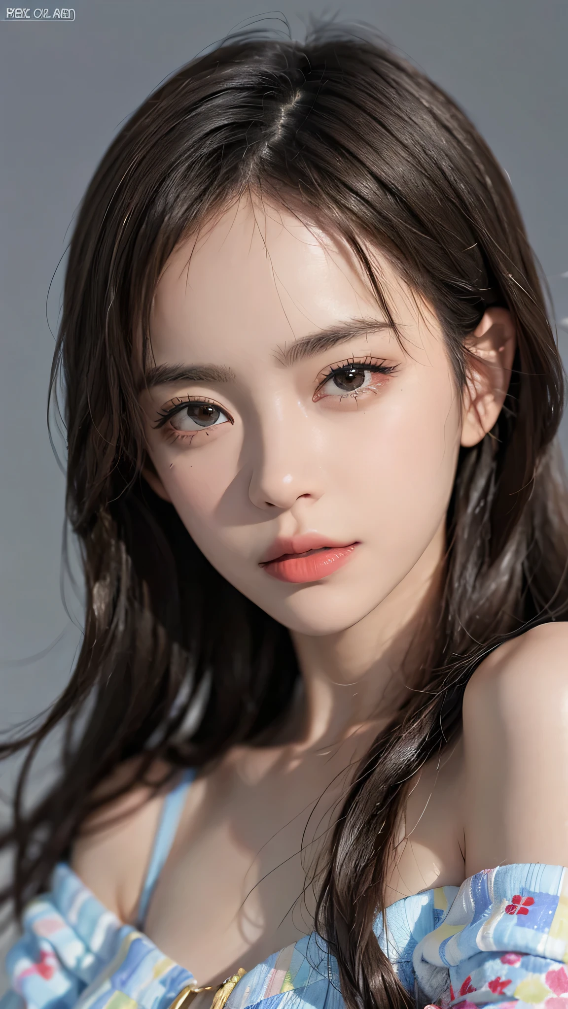 highest quality, masterpiece, Ultra-high resolution, (Realistic:1.4), RAW Photos, One girl, Off the shoulder, In the Dark, Deep Shadow, Modest, Cold Light, Detailed skin