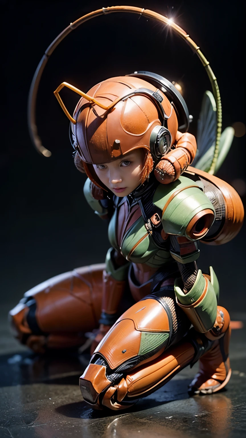 (high resolution,masterpiece,best quality,extremely detailed CG,),(japanese girl face), realistic, photo, amazing fine details, all intricate, gloss and shiny,awesome many layers, 8k wall paper, 3d, kawaii, ( solo:1.4), perfect female proportion,villainess, (fusion of Mantis and lady:1.4), (Mantis form lady:1.2), (Mantis lady:1.2), (fusion:1.2), (solo:1.4), (evil smile:1.2), muscular, abs, (Mantis exoskeleton bio insect suit:1.4), (Mantis red exoskeleton bio insect armor:1.2), (red Mantis antennae:1.3),