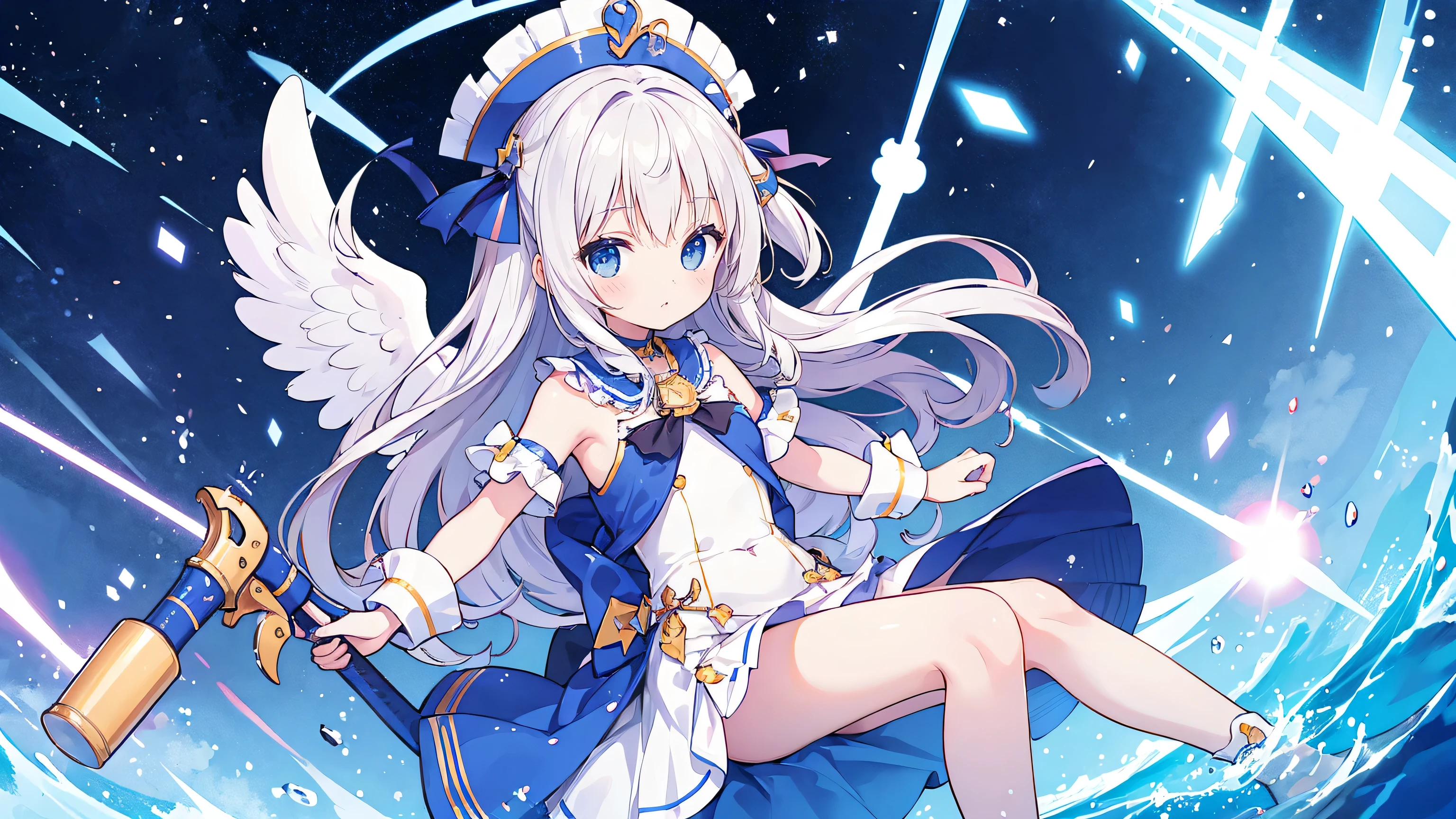A very cute white-skinned 12-year-old angel、