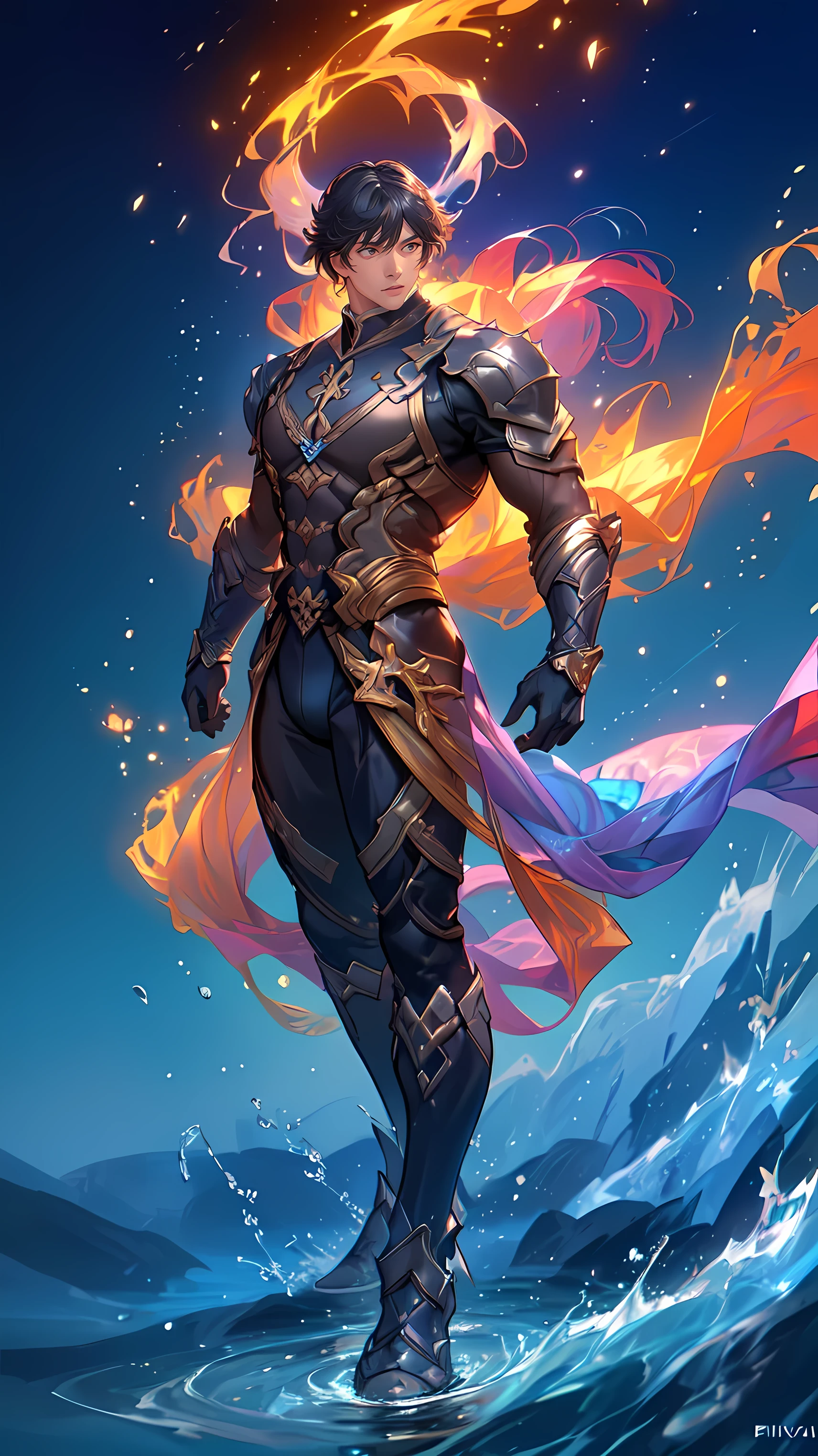 ((((((1man,solo,male)))))) (((FRONT POSE))) ((((MUSCULAR)))) ((FULL BODY FLOATING)) (((WEAR UNDERWEAR))) ((BLUE THEME COLOR)) (((SEXY OUTFIT))) | ZHONGLI BLACK HAIR, BROWN GOLD COSTUME FROM HONKAI STAR RAILS, ((GENSHIN STYLE COSTUME)) STANDING IN THE ((FLOWER GARDEN)) IN THE MORNING SUNRISE (((SAKURA FLOWER FAILING)) IN THE SKY BACKGROUND IS BLUE SKY AZURE HORIZON | big CHEST, FULL BODY, large ASS, open legs, show BULGE, smile, portrait knights of zodiac, extremely detailed ((pixiv arts)), high detailed official artwork, [ tarot card ]!!!!!, detailed key anime art, knights of zodiac anime, beautiful celestial mage, firefly from honkai star rails, full body | (dynamic angle:1.1), outline, ((thick lineart)), cover, stylish, official art, (details:1.2), (fantasy), garden, (bloom:1.1), glow:0.2, shadow, nature, flower, splash water, crystal, snowflakes, particles, bokeh, anamorphic light (depth of field), sharp focus, (volumetric lighting), (bokeh:0.6), film grain:0.4, (soft lighting:1.1) | high-quality, ultra-detailed illustrations, ultra-high resolution, (high resolution,overwhelmingly pixel-perfect,luxurious illustration), (Ultra Quality, Masterpiece, Ethereal:1.4) photorealistic:.1.4, UHD (8k, RAW photo, best quality, masterpiece:1.2)