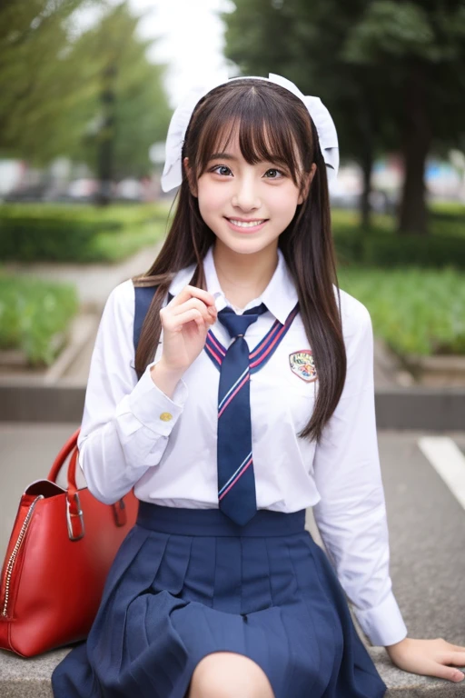 Cute Girls、Idol、high school girl、sit