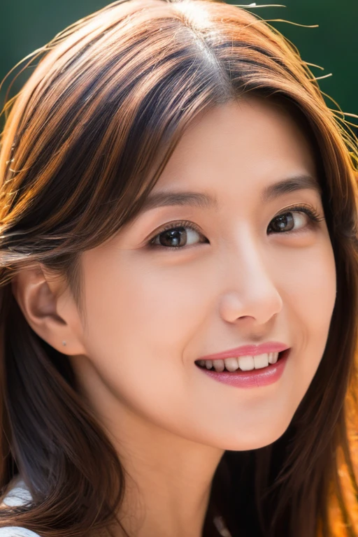 (highest quality,High resolution,Super detailed),Portraiture,Beautiful Japanese Woman,Beautiful fine details,Beautiful lip detail,Highly detailed face,Long eyelashes,A kind smile,Long Hair,Natural light,Vibrant colors, actress