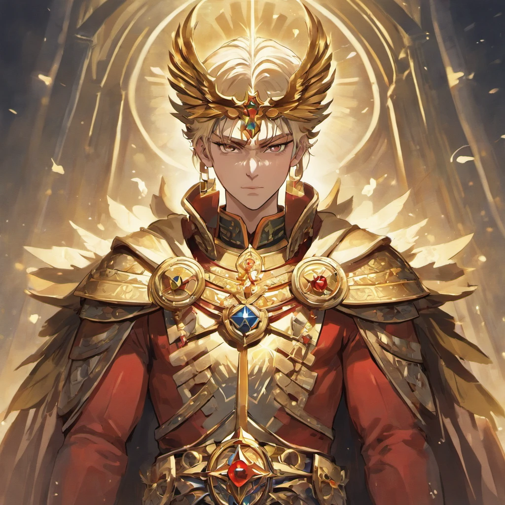 Future Roman Emperor Constantine I、Considered a leader with political astuteness and strategic insight。彼はEconomy and tradeの発展に重点を置き、Will pursue the prosperity of the galactic nation.。Also、彼はReligious Freedomを尊重し、People of different faiths々and will promote inter-ethnic coexistence.。 Constantine I was also a powerful military leader.、未来の彼は国家のSecurity guaranteesに重要な役割を果たすでしょう。He pursued a strategy that combined technological advances with military developments.、We will build modern defense systems to deal with future threats.。 Also、Constantine I recognized the importance of education.、It will focus on disseminating knowledge and promoting culture.。Through his reform of the education system and his encouragement of art and literature,、It will support the education and cultural growth of the people.。 All in all、The future Emperor Constantine I was a strong and ambitious leader.、Economy and trade、Religious Freedom、Security guarantees、We will pursue the development and prosperity of our galactic nation in many areas, including education.。​masterpiece。top-quality。Super beautiful。The ultra -The high-definition。detaileds。exquisite。Character Settings。Concept Art。Digital Art。Full body portrait