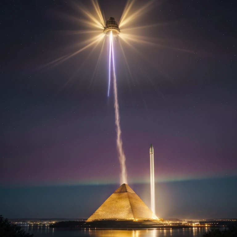 Naked women fly across the sky, a rocket hit the bathhouse