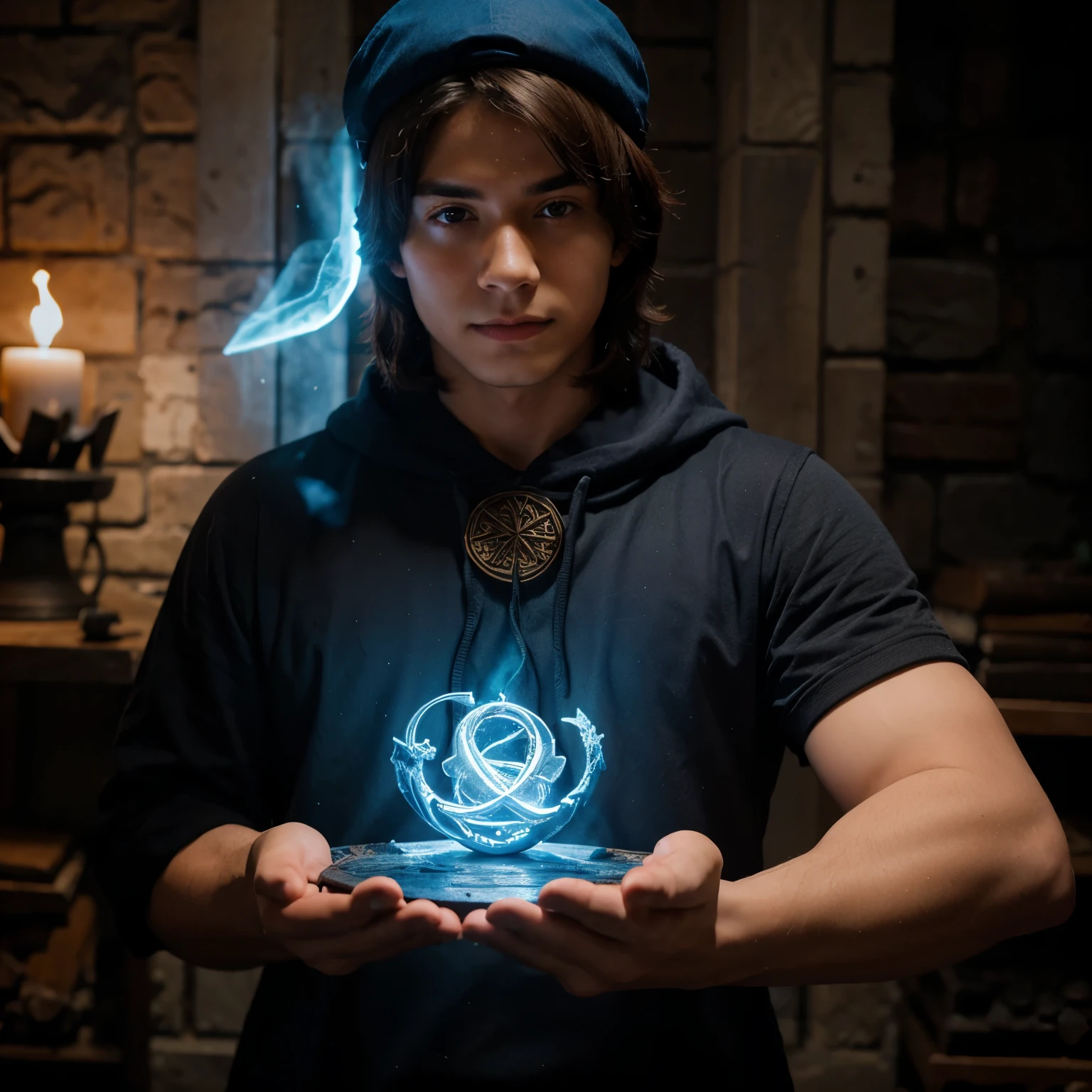 Mage Boy,Mage hat,Hand Casting