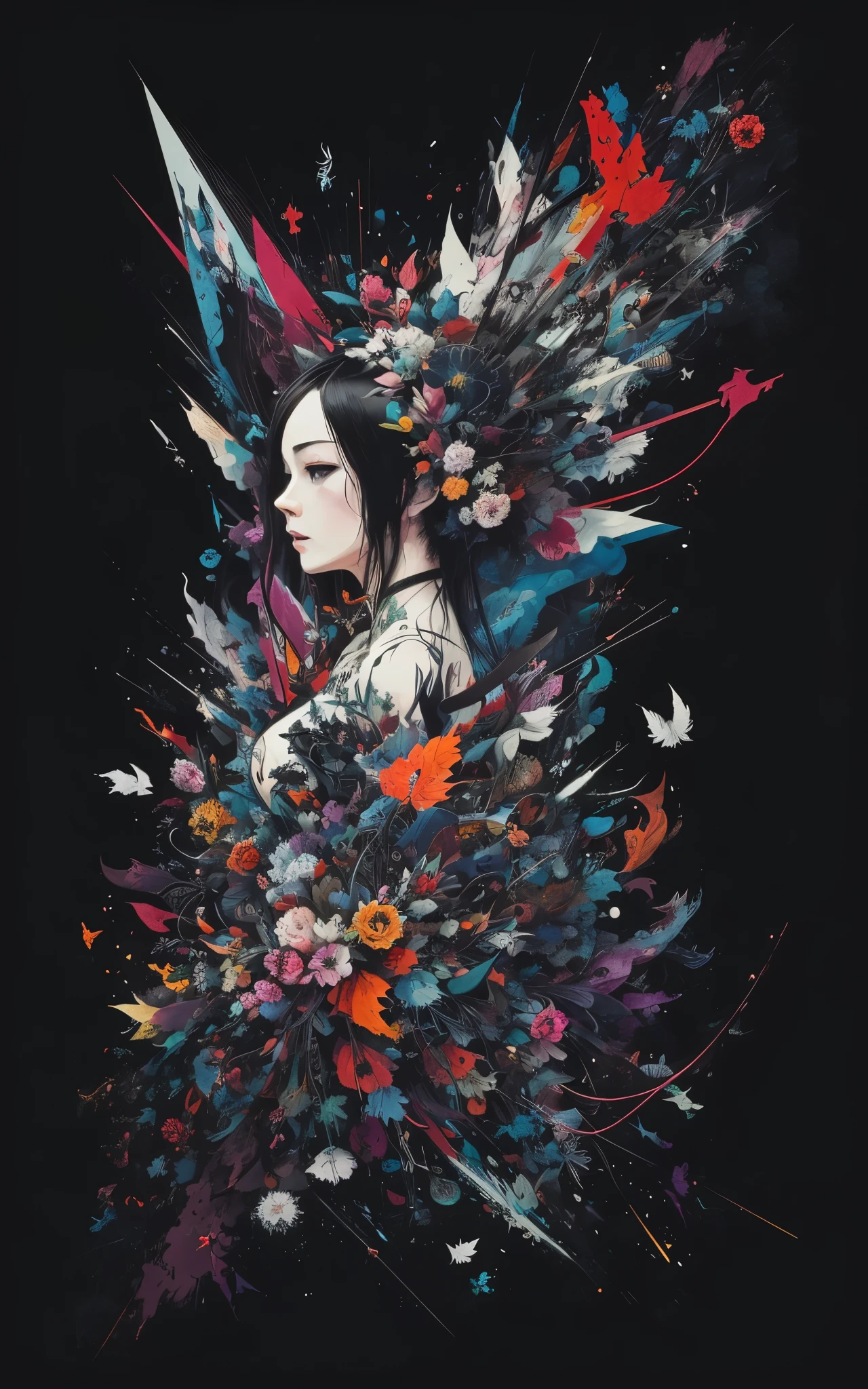 official art, unity 8k wallpaper, ultra detailed, beautiful and aesthetic, masterpiece, best quality, (zentangle, mandala, tangle, entangle), (fractal art:1.3) , (Remy Lacroix), extremely detailed, dynamic angle, cowboyshot, the most beautiful form of chaos, elegant, a brutalist designed, vivid colours, romanticism, by james jean, roby dwi antono, ross tran, francis bacon, michal mraz, adrian ghenie, petra cortright, gerhard richter, takato yamamoto, ashley wood, atmospheric, ecstasy of musical notes, streaming musical notes visible