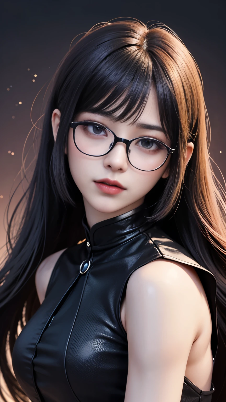 background（Black night sky，Big Moon），Close-up of a woman，Wearing a white shirt、((Black-rimmed glasses))、Purple Hair，Very long hair，very thick braids，Purple eyes，big ， realistic girl rendering, 8k artistic german bokeh, Enchanting girl, Real Girl, Gurwitz, Gurwitz-style artwork, Girl Roleplay, Realistic 3D style, cgstation Popular Topics,, 8K Portrait Rendering,（truth，truth：1.4），巨big ，Sparkling eyes，Purple eyes、Captivating beauty、Attractive adult woman、Beautiful woman、Cool girl、evil female、Brainwashed、brainwashing、Fallen into evil、Grin、Evil expression、Evil smile、evil、Brown Hair、Wavy Hair、Swept-apart bangs、Heavy makeup、Heavy makeup、Sharp Eye、Hollow Eyes,Half-closed eyes、Hollow Eyes、Purple Eyeshadow、Black lipstick、Black lip gloss、Long black cheongsam、Wide sleeves、night、Spooky Fortressscape Brush、Compensate、Are standing、highest quality,4K,8k,High resolution,masterpiece:1.2),Very detailed,Realistic,photoRealistic:1.37,this creature, A terrifying fusion of a spider and a six-armed human woman, that embodies a grotesque harmony between two different forms.. The upper body retains unmistakably feminine features.., It was distorted during the merger process.. His eyes shine with wicked intelligence, There are more spiders than people. (Beautiful long hair, White skin:1.3), (Red lips)

Four more hands grow from the torso., Long and thin like a spider、There is a joint, but、that retains an eerily human-like texture.. In these arms、that has sharp-tipped fingers, Chitinous Claws, Can tear flesh easily.

The lower body is a mix of spider and human anatomy, The abdomen stretches backwards like a giant spider... Jagged spines protrude from its exoskeleton.., Each one a reminder of its unnatural origins. feet, A grotesque combination of a human thigh and a spider&#39;Hairy feet, Combines agility and strength, Able to glide across surfaces with incredible speed and grace.

In its existence, can&#39;t help but feel a primal fear., that&#39;It&#39;s like staring into an abyss where man and spider combine to crea