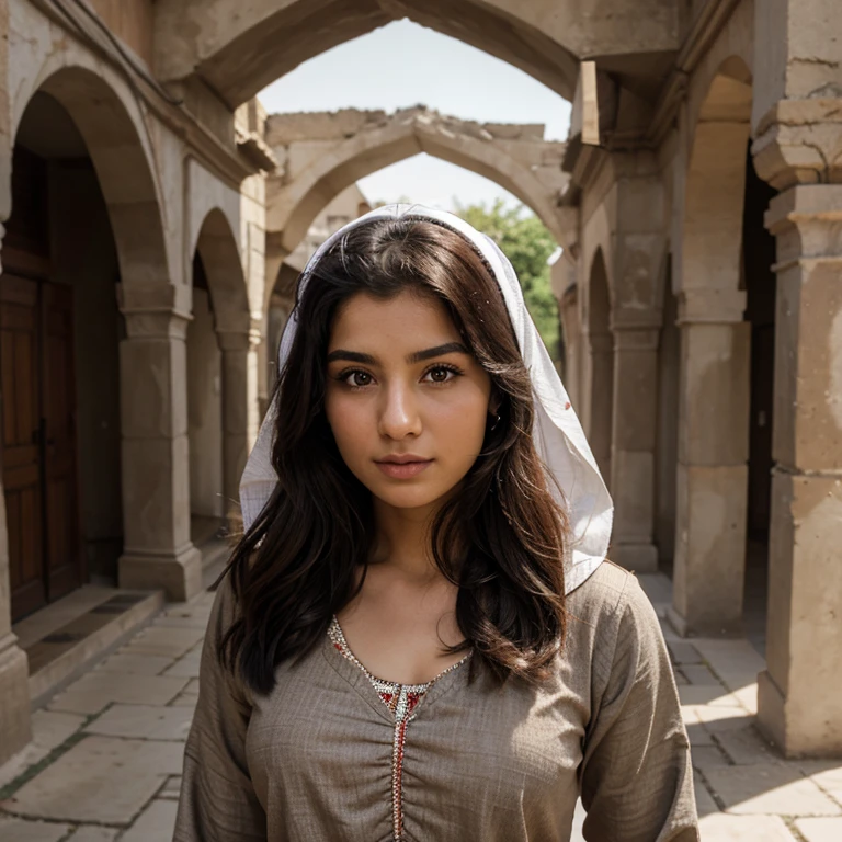 Beautiful woman, 22 years,aphganistan, pashtun ethnicity, cultural costumes
