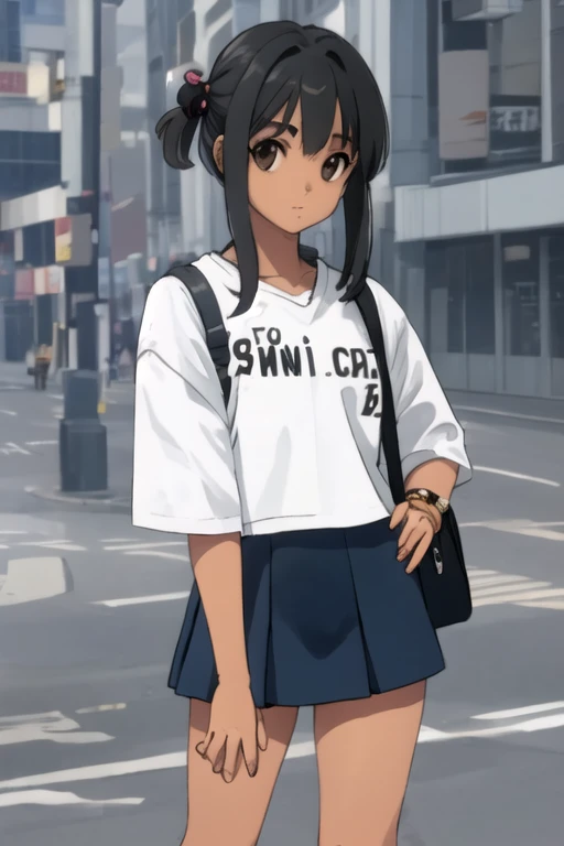 1girl, Subtle details, mini skirt,
