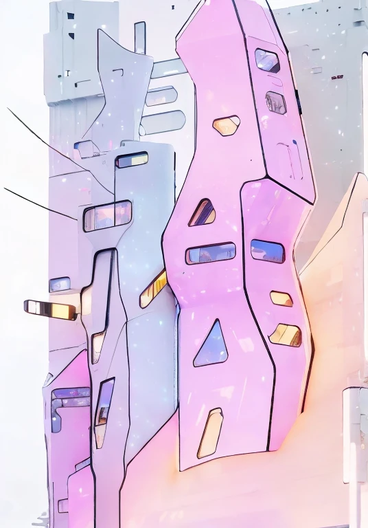 A ultra beautiful modern metropolis , cyberpunk, vinrant colors, techno fantasy architecture, night sky with stars 4k, uhd, photorealistic:1.4, masterpiece , futuristic buildings