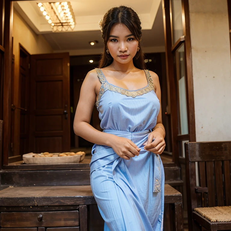 Beautiful woman, 29 years, Cambodia 🇰🇭 , khmer ethnicity, traditional dress cambodian